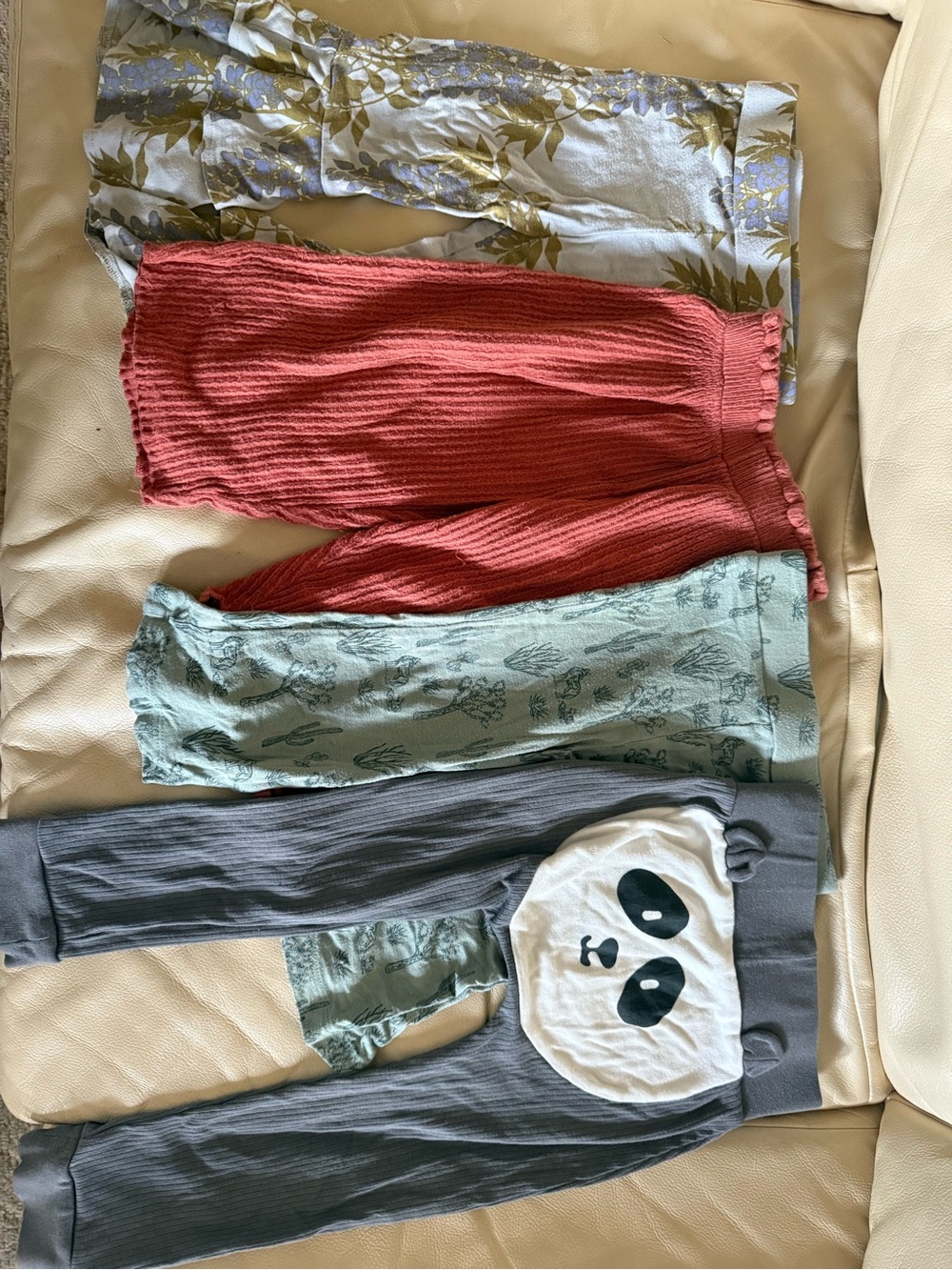 Organic and Natural Fibers Pants Bundle for Baby/Toddler - Good Play Condition